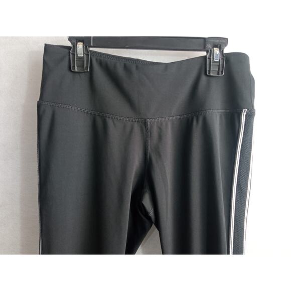 Tangerine Women's Active Rib Trim Performance Legging Black White Size Small - Picture 6 of 9